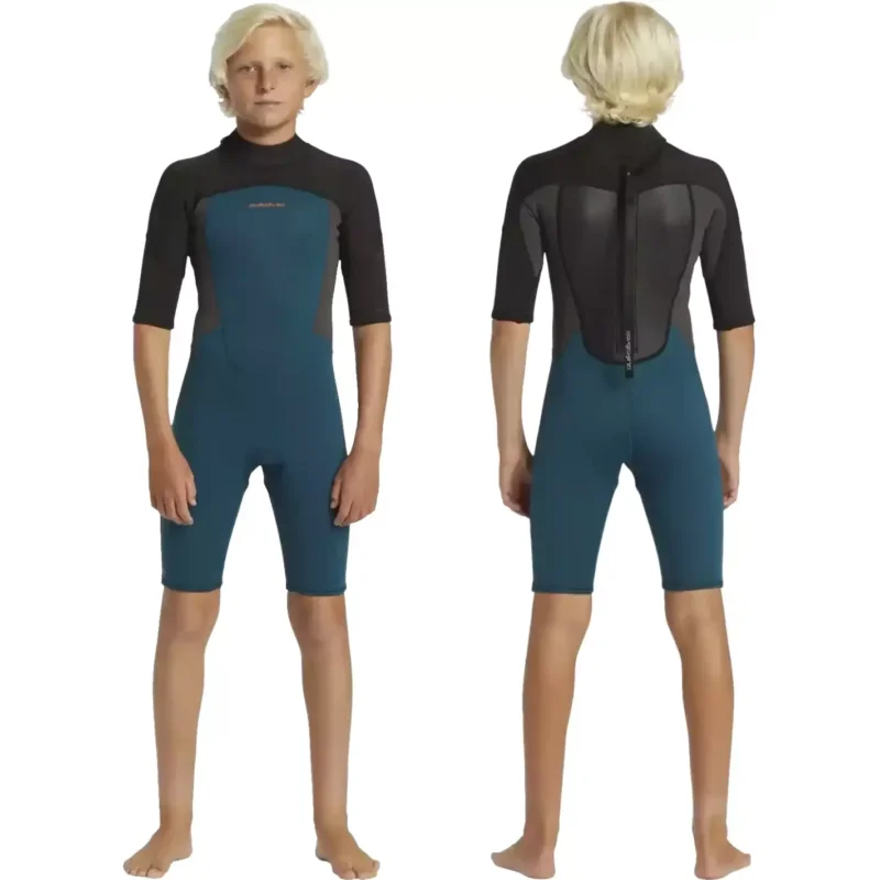 Solde Shorty quiksilver prologue+ 2mm Boy Midnight Turquoise