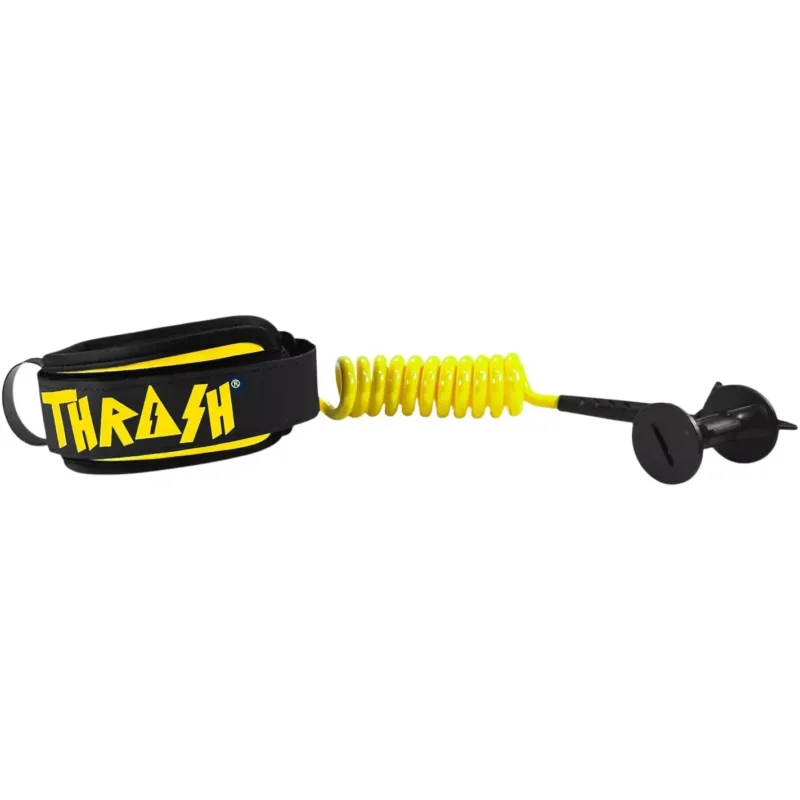 Leash de bodyboard Thrash 9mm Ultra Series Yellow/Black Commander Maintenant