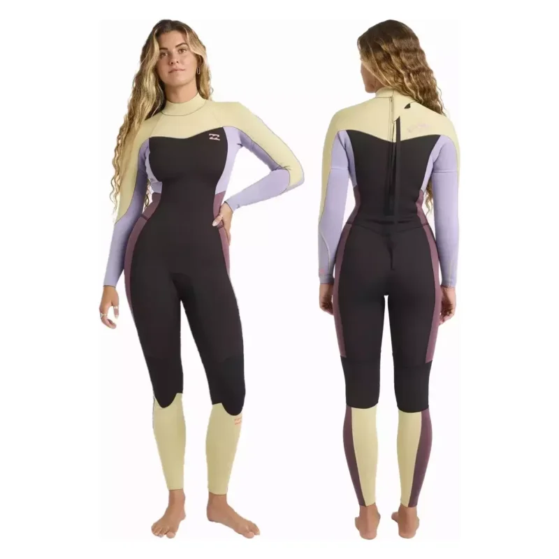 Nouveauté Combinaison Billabong Synergy Natural 3/2mm BZ Grey Violet