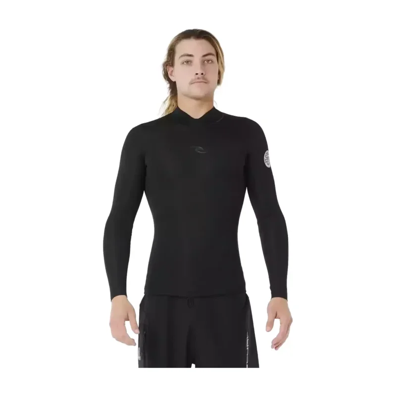 Offre Limitée Top nóprène Rip Curl Dawn Patrol 1,5mm LS Black