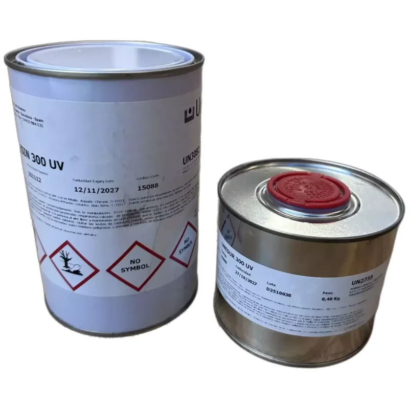 Résine époxy Uneco Unedur 300 UV - Kit de 1,48Kg Meilleure Vente