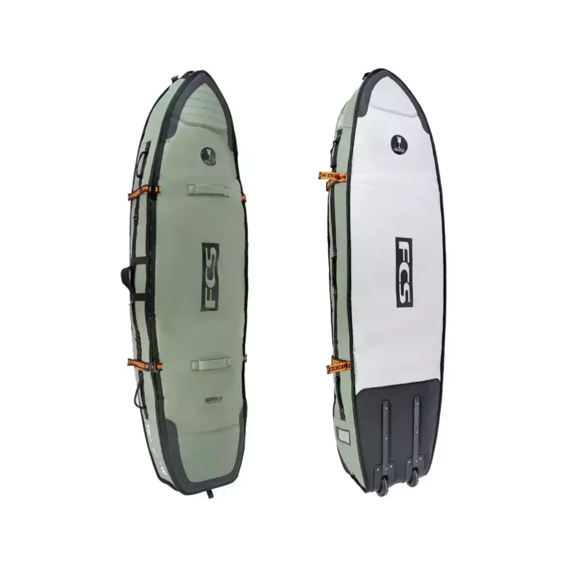 Soldes Housse de surf FCS Travel 3 Wheelie Shortboard/Fish Alpine