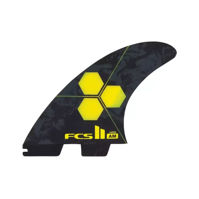Ailerons de surf FCSII Al Merrick PC Yellow Expédition Rapide