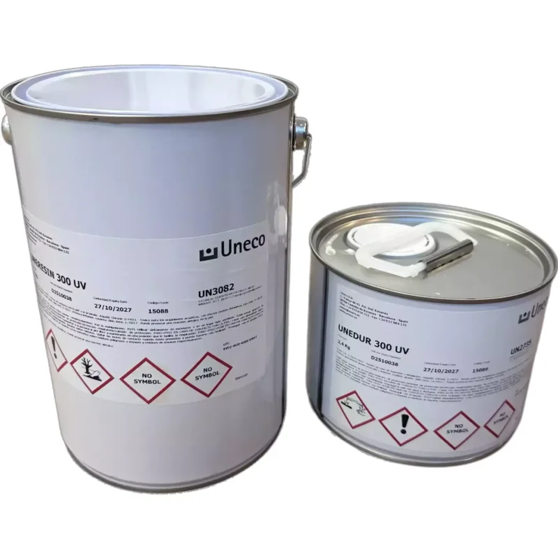 Résine époxy Uneco Unedur 300 UV - Kit de 7,4Kg Achetez Aujourd'hui