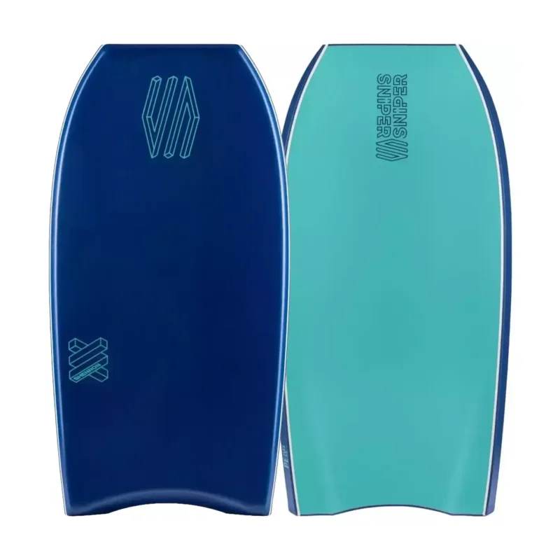 Offre Exclusive Planche de Bodyboard Sniper Shenron PE Dark Blue/Turquoise