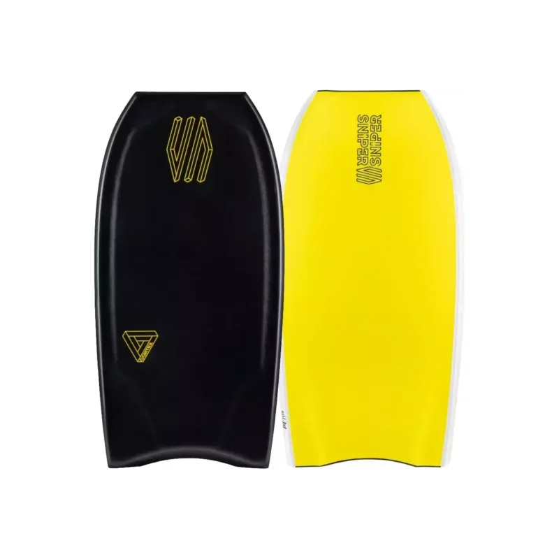 Bodyboard Sniper Cortex PE Black/Fluro Yellow Satisfait Ou Remboursé
