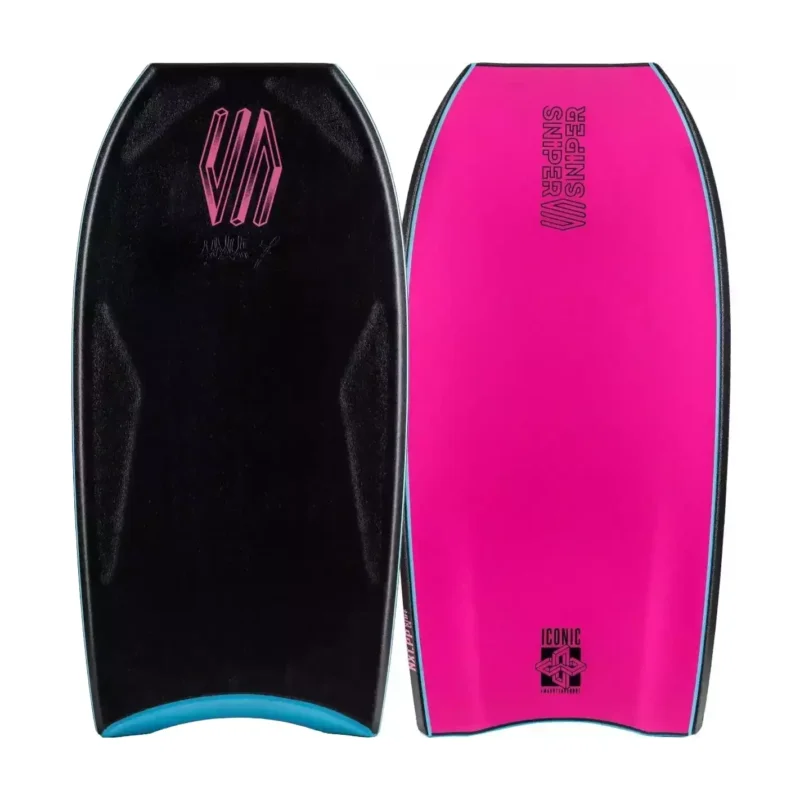 Planche de Bodyboard Sniper Iconic Amaury Lavernhe NXT PP Stiff Black/Pink Petit Prix