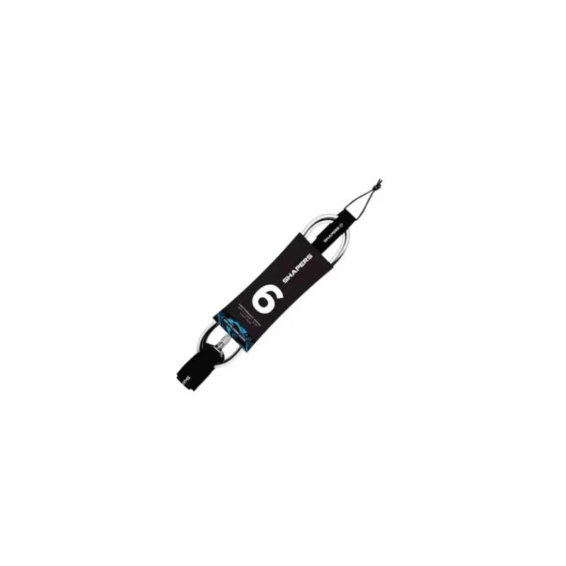 Leash de surf Shapers Air Lite Black/White Top Vente