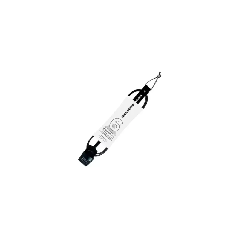 Commande En Gros Leash de surf Shapers Ultra Lite Comp Black
