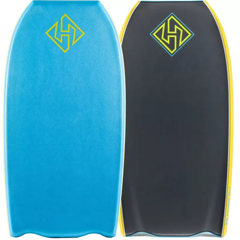 bodyboard Hubboards Hubb Firestarter PE Bat Tail Aqua Blue/Dark Grey Prix Cassé