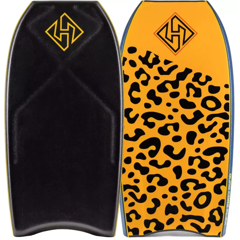 Bodyboard Hubboards Houston PP Quad Core Sci-Five Noir/Mandarine Vente Flash