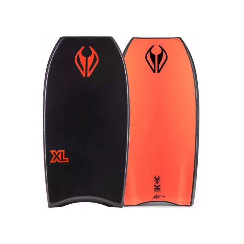 Must-Have Planche de bodyboard NMD XLRG Kinetic PP Black/Coral Red