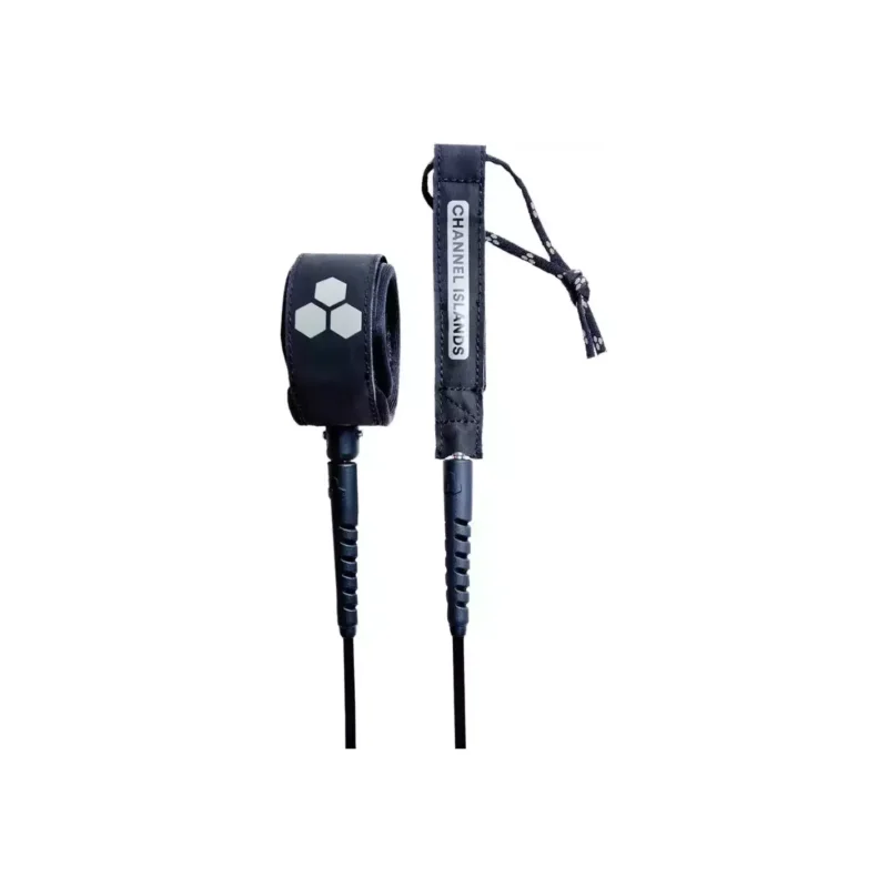 Leash Channel Island Comp 6‘ CI Hex Black Offre Du Jour