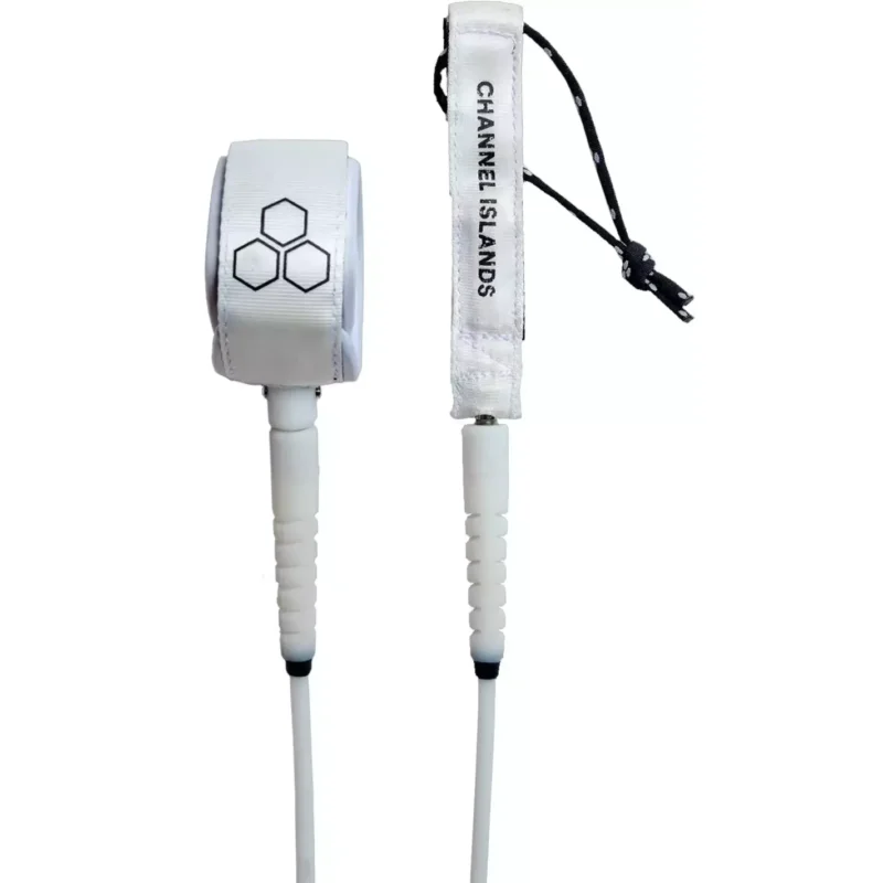 Promotion Leash Channel Island Comp 6‘ CI Hex Mikey February Blanc