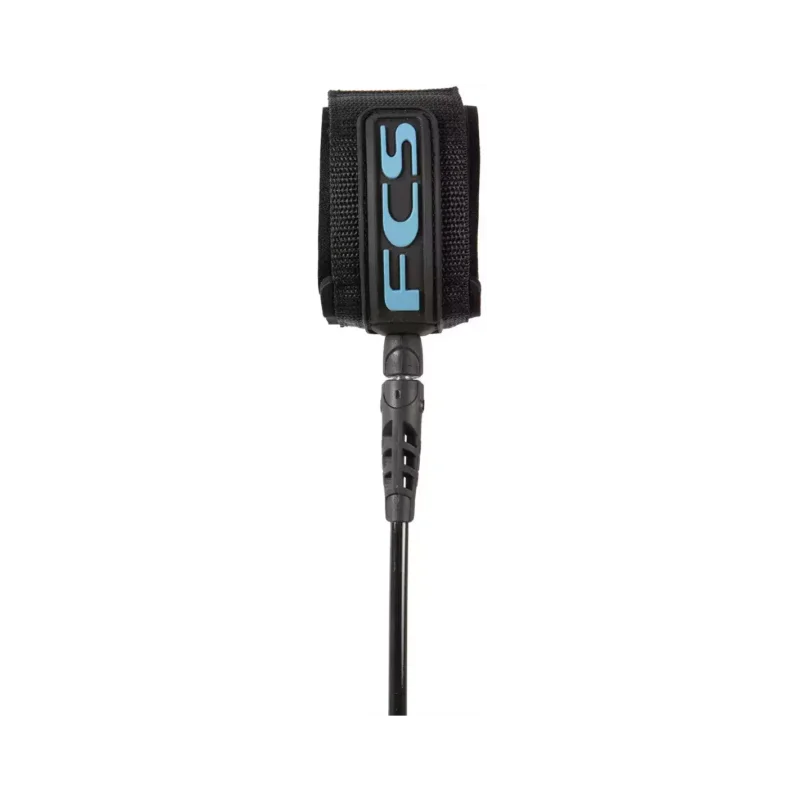 Leash de surf FCS Classic Regular Tranquil Blue/Black Haute Qualité