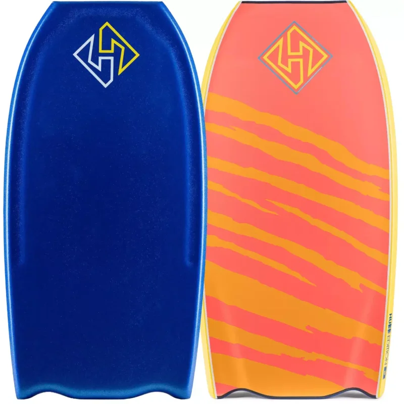 Prix Bas bodyboard Hubboards Hubb Edition PP HD Bat Tail Bleu Foncé/Rouge Corail