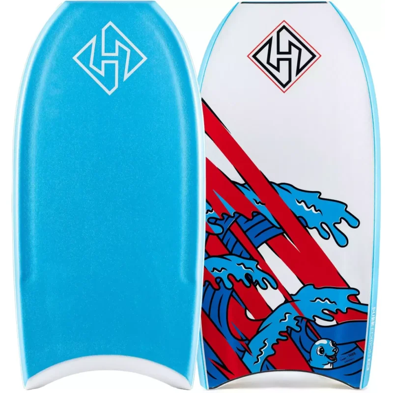 Bodyboard Hubboards Dubb Edition 1.5 PP Pro Flex Aqua/Graphic Commander Maintenant