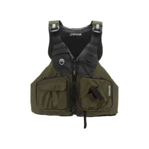 Super Prix Gilet Chinook Fishing PFD Kaki Bark