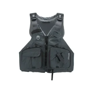 Gilet NRS Chinook Fishing PFD Gris Charcoal Authentique