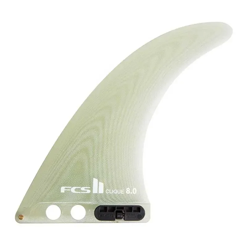 Ailerons Longboard Fcs II Clique Performance Glass Clear Pas Cher