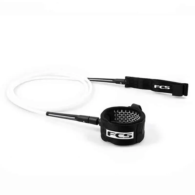 Leash Surf Fcs Comp Leash Ankle - White Vente Flash