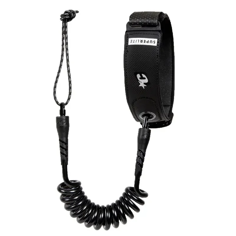Leash Bodyboard Creatures Superlite Biceps - Black / Silver Meilleur Choix