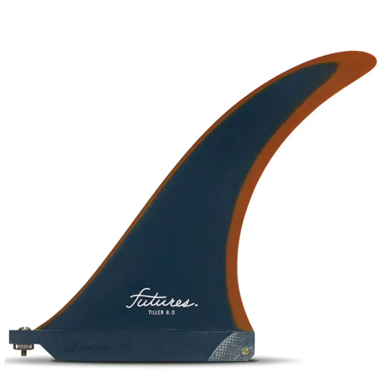 Ailerons Longboard Futures Fins Tiller Cobalt Patina Super Prix