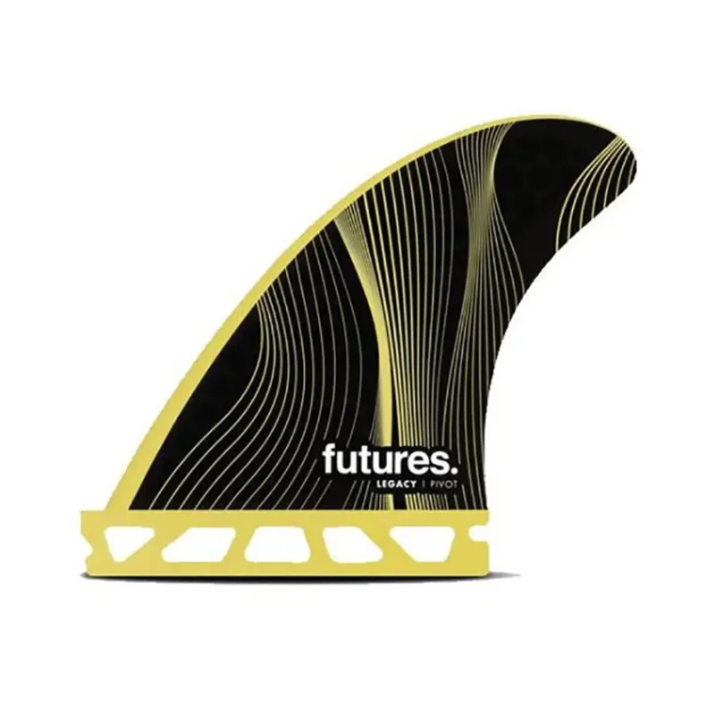 Ailerons Surf Futures Fins P4 RTM Hex Yellow Commander Maintenant