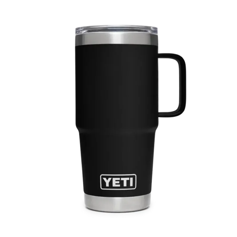 Bon Marché Mug Yeti Rambler 20 Oz (591 ml) Travel Mug Black