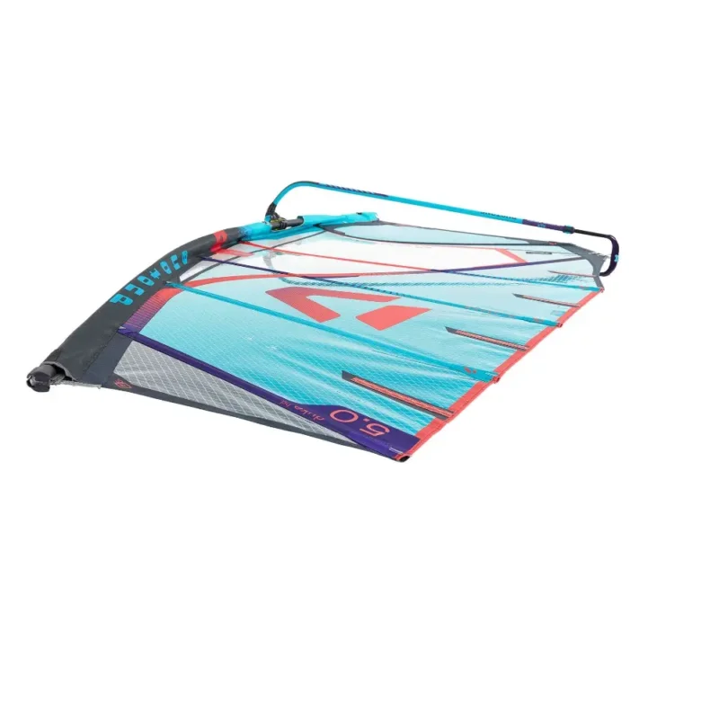 Certifié Voile de Windsurf Duotone Duke Hd Turquoise Grey
