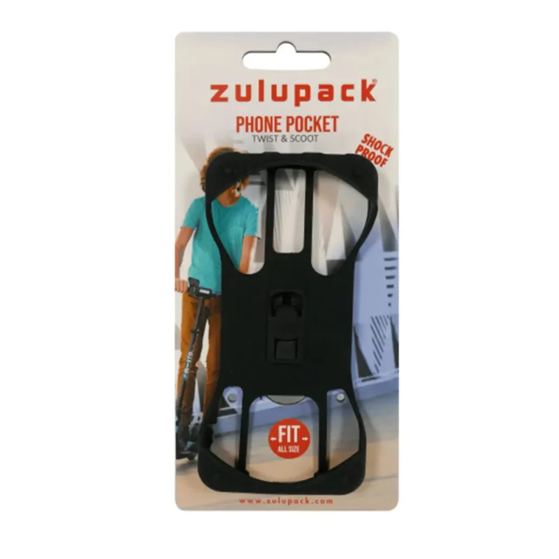 Achat Immédiat Accessoires téléphone Zulupack Twist & Scoot Black