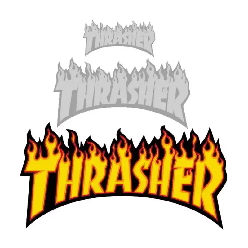 Acheter En Ligne Stickers THRASHER (Pack De 25) Flame Large