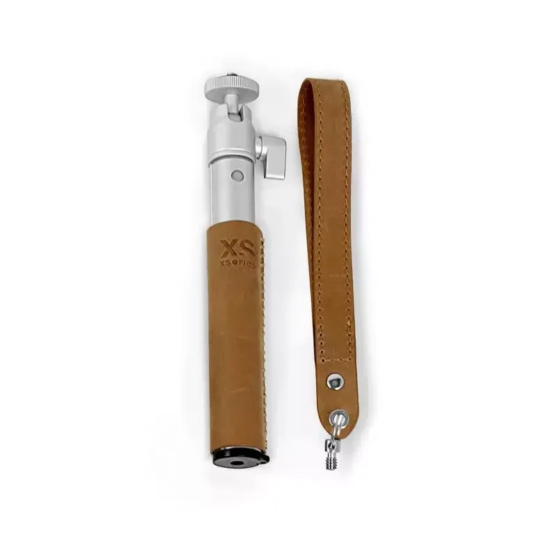 Meilleure Vente Perche Téléphone Caméra XSORIES U-shot Deluxe Leather Natural