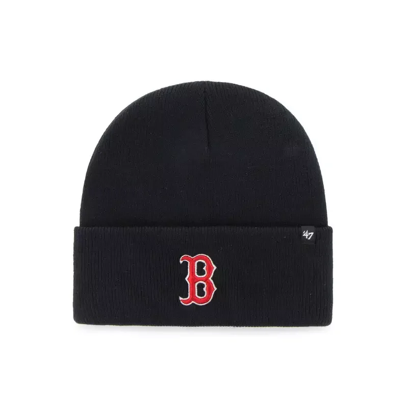 47 BEANIE MLB BOSTON RED SOX HAYMAKER NAVY Promotion Saisonnière