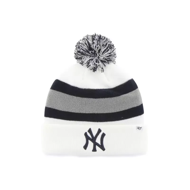 47 BEANIE MLB NEW YORK YANKEES BREAKAWAY WHITE Authentique