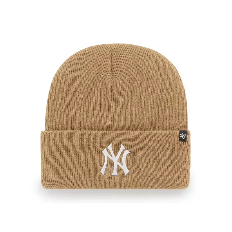 47 BEANIE MLB NEW YORK YANKEES HAYMAKER CAMEL Achetez Aujourd'hui