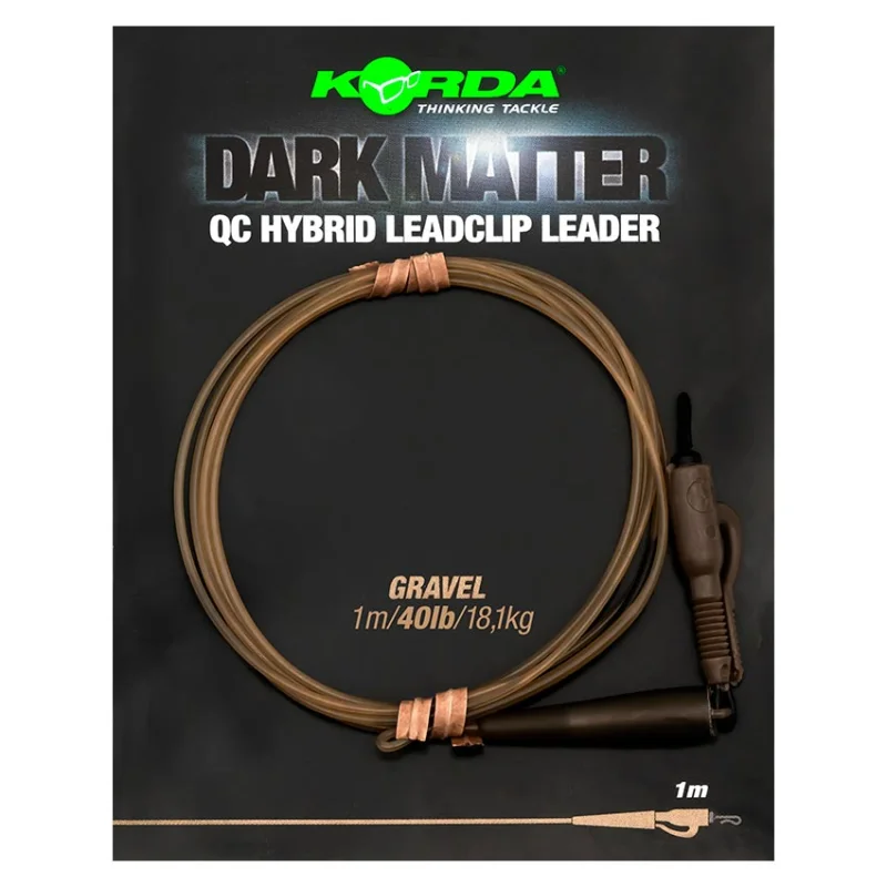 Achat Immédiat Leader korda dark matter leader 1m qc hybrid clip