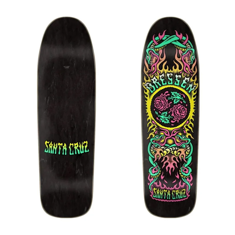 PLANCHE DE SKATE SANTA CRUZ DRESSEN ROSE CREW TWO SHAPED 9.31‘‘ Offre Du Jour