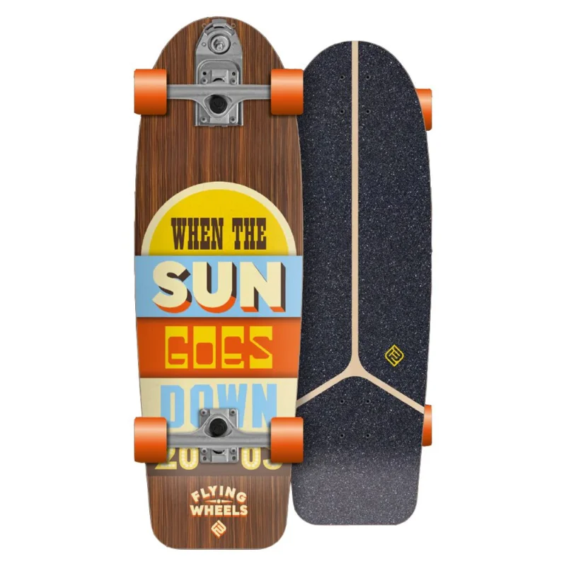 SURF SKATE FLYING WHEELS SUNDOWN 30‘‘ Offre Limitée