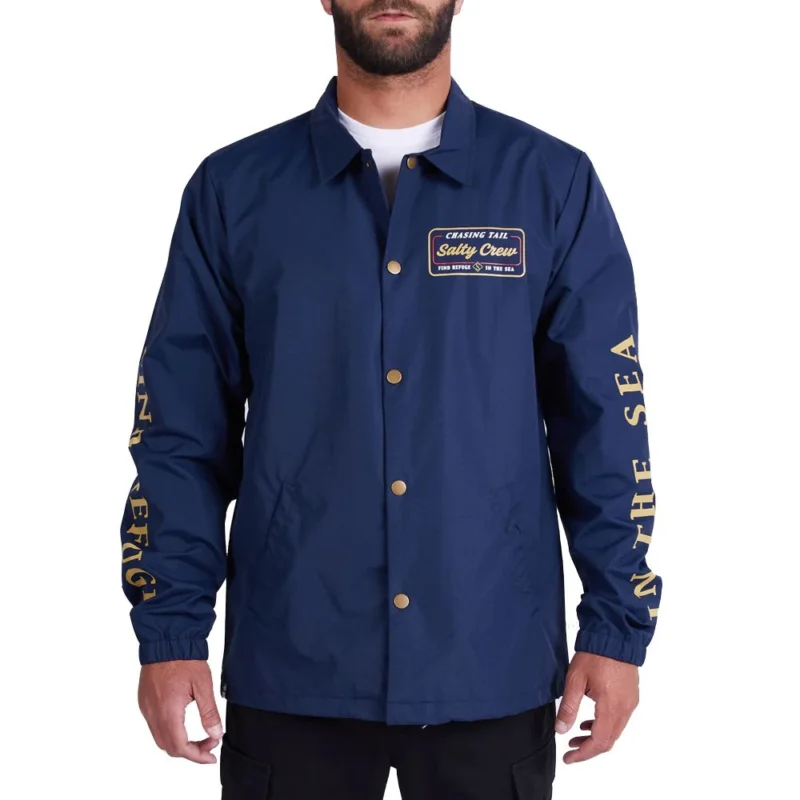 MANTEAU SALTY CREW MARINA COACHES Satisfait Ou Remboursé
