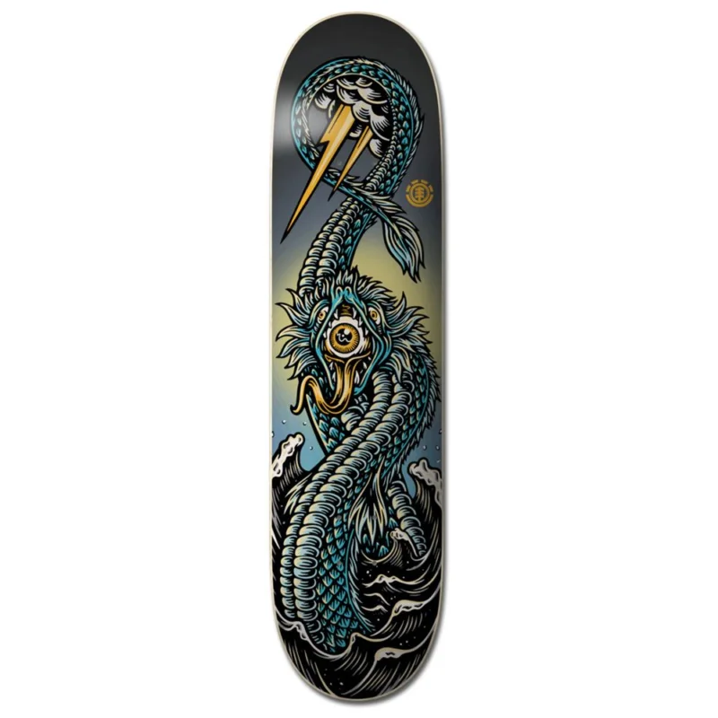 Satisfait Ou Remboursé PLANCHE DE SKATE ELEMENT TIMBER FLOOD DRAGON 8.5‘‘