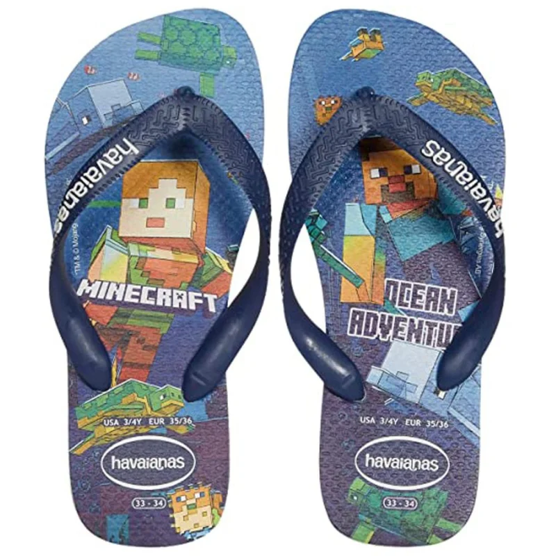 Satisfait Ou Remboursé SANDALES HAVAIANAS KIDS MINECRAFT