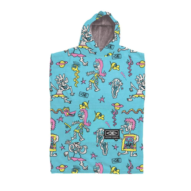 PONCHO OCEAN EARTH ONE YOUTH IRVINE Paiement Sécurisé