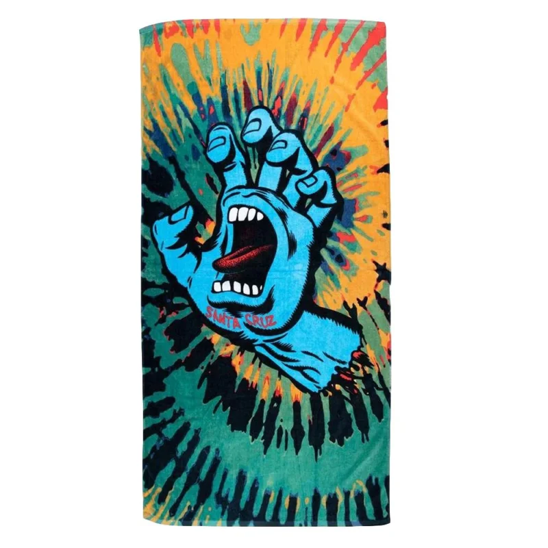 Meilleur Prix SERVIETTE SANTA CRUZ SCREAMING HAND BEACH