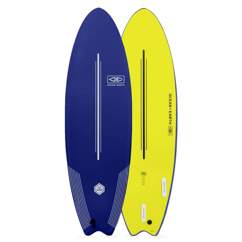 Retour Gratuit PLANCHE DE SURF OCEAN EARTH EZI RIDER 6‘0‘‘ - NAVY