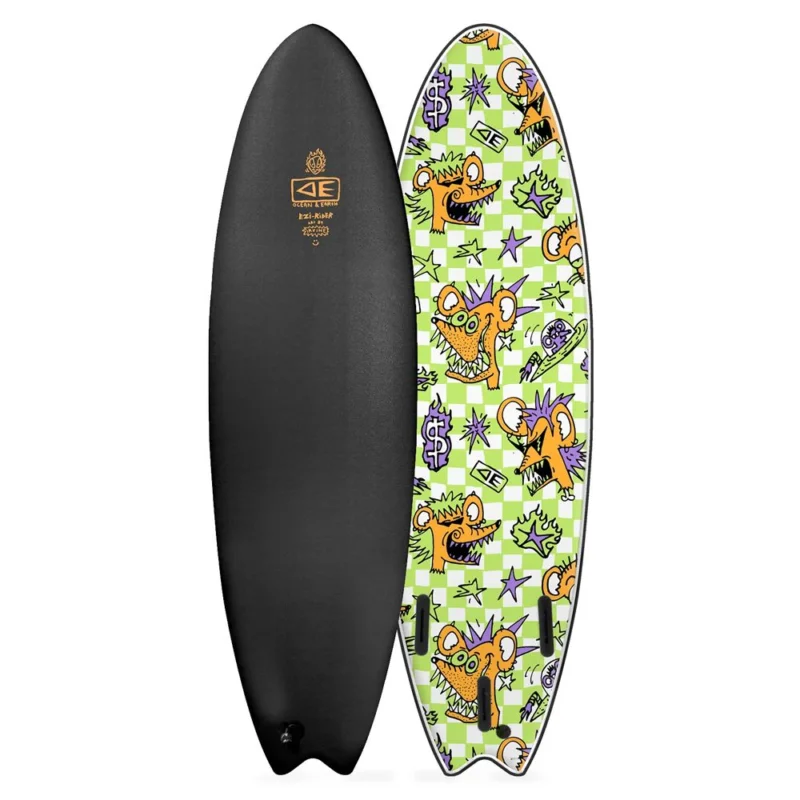 PLANCHE DE SURF OCEAN EARTH BRAINS EZI-RIDER 6‘6‘‘ Prix Réduit