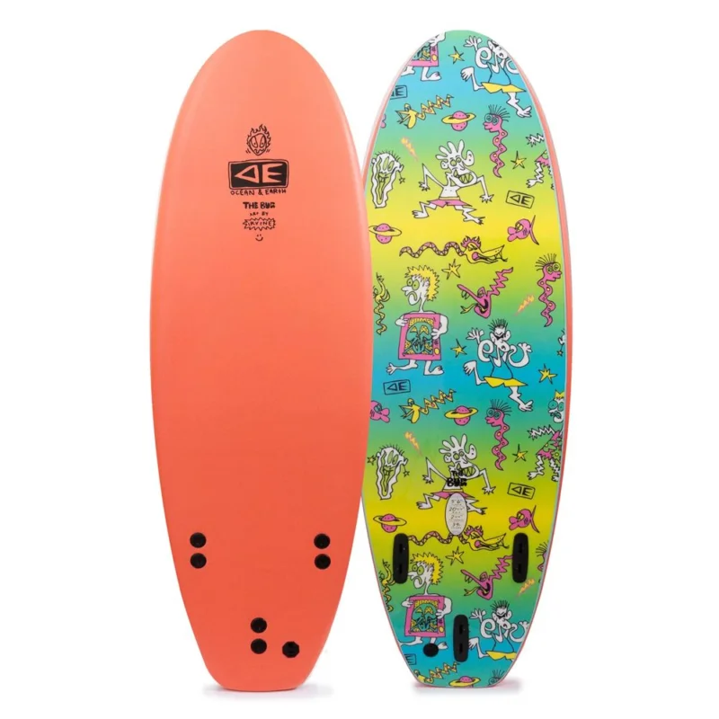 Livraison Express PLANCHE DE SURF OCEAN EARTH FREAKS BUG 5‘6‘‘