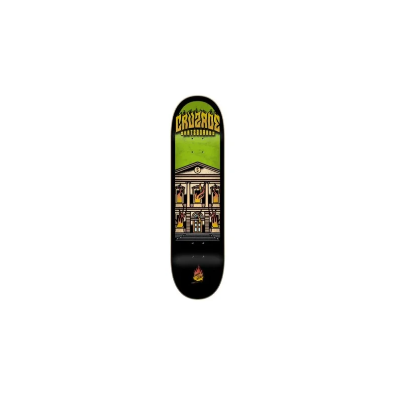 PLANCHE DE SKATE CRUZADE BURNING AND LOOTING 8.375" Petit Prix