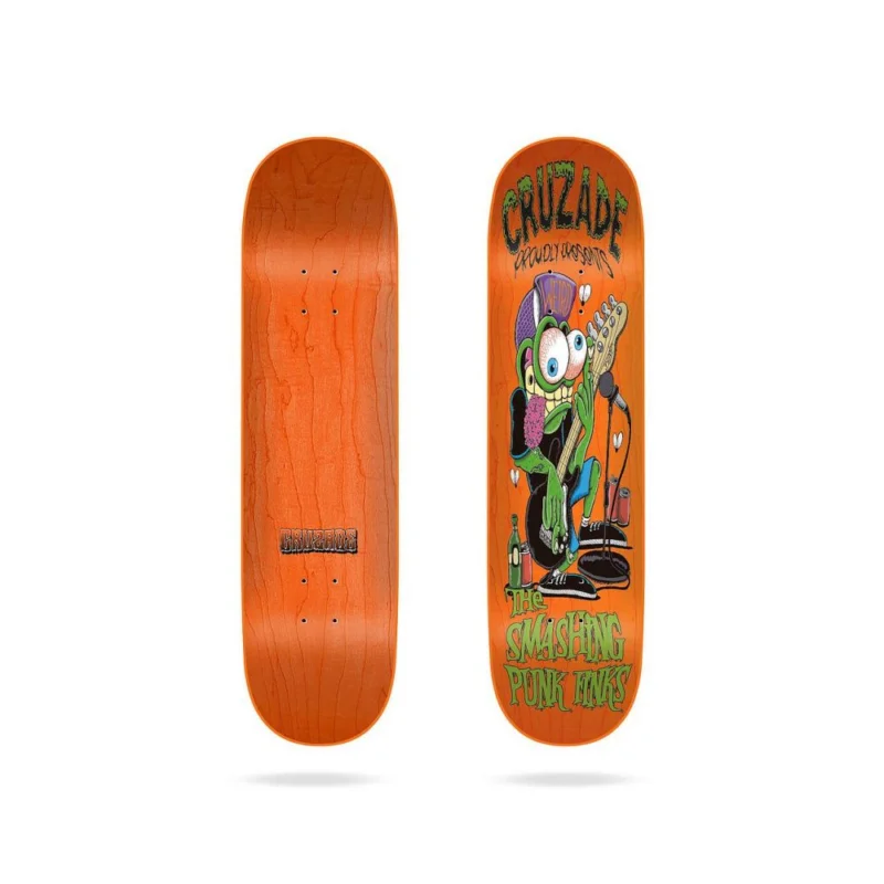 Meilleur Choix PLANCHE DE SKATE CRUZADE SMASHING PUNK FINKS 8.0"