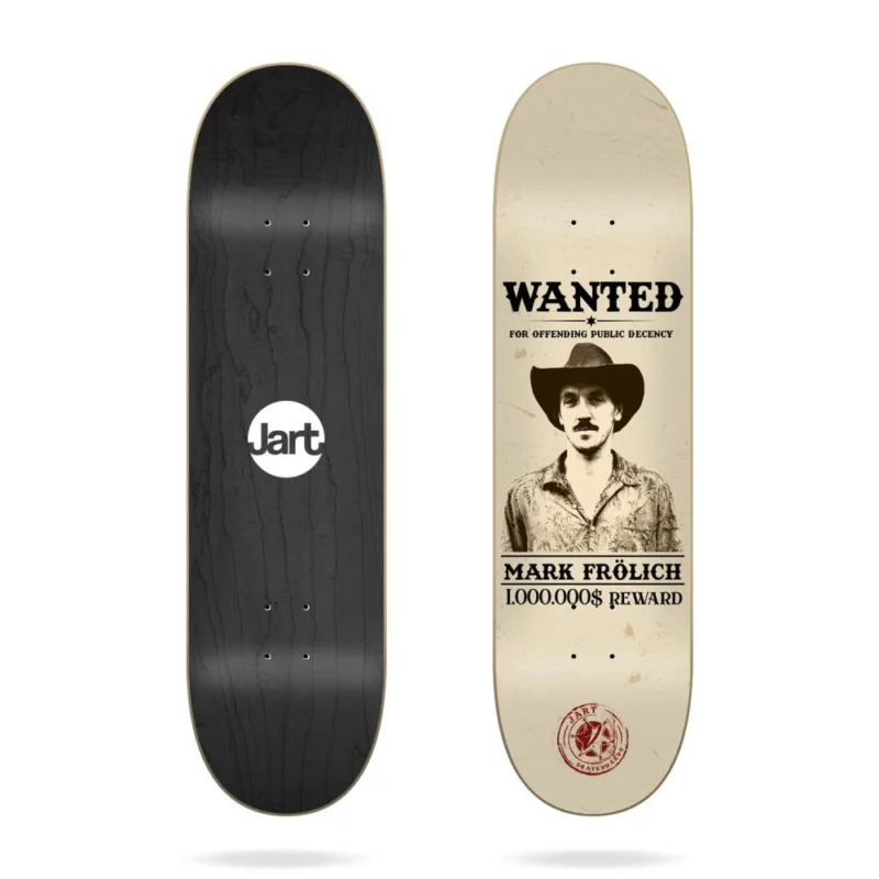 PLANCHE DE SKATE JART WANTED 8.0" Usine Directe